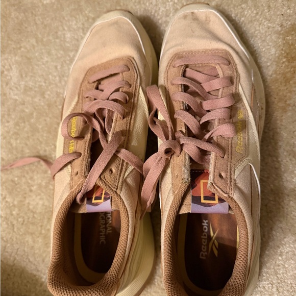 Nike Shoes - Nike Women's Pink and Cream Sneakers